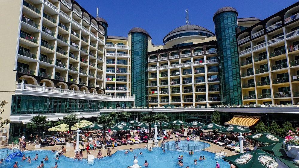 Planeta Hotel & Aquapark Free Beach Access Sunny Beach Eksteriør billede The Royal Paradise Hotel and Spa