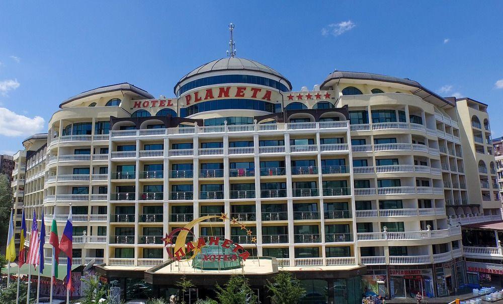 Planeta Hotel & Aquapark Free Beach Access Sunny Beach Eksteriør billede