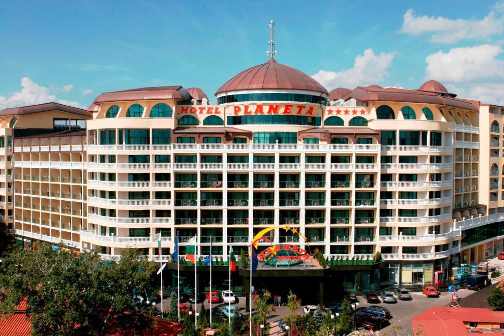 Planeta Hotel & Aquapark Free Beach Access Sunny Beach Eksteriør billede