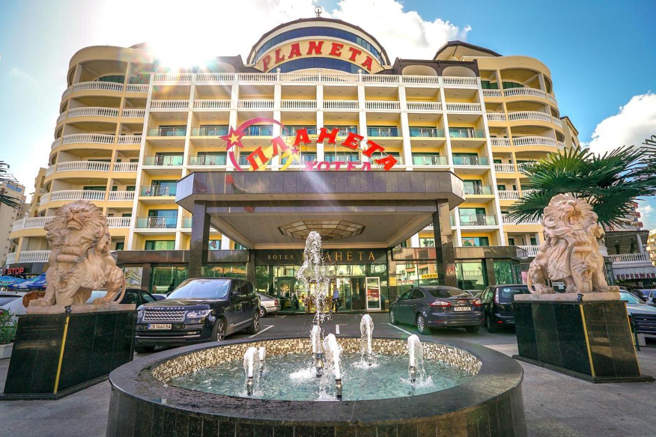 Planeta Hotel & Aquapark Free Beach Access Sunny Beach Eksteriør billede